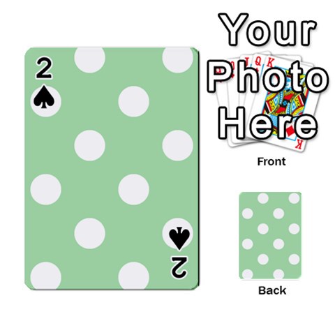 Polka Dots Front - Spade2