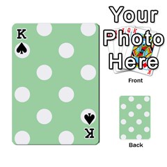 King Polka Dots Front - SpadeK