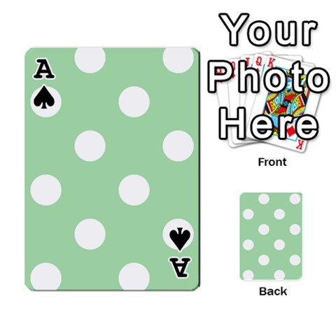 Ace Polka Dots Front - SpadeA