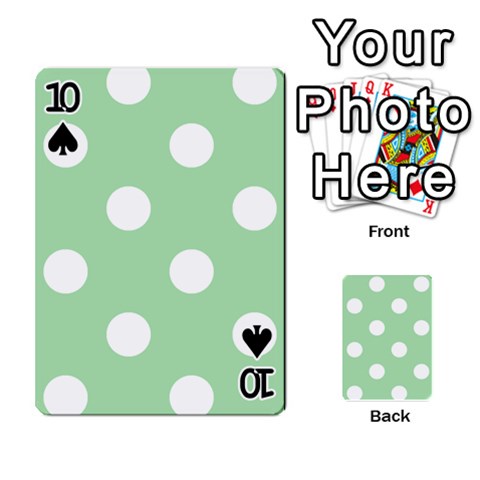 Polka Dots Front - Spade10