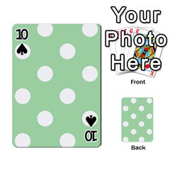 Polka Dots Front - Spade10