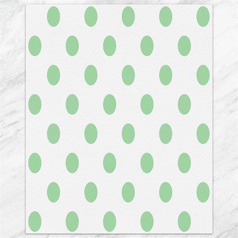 Polka Dots 10.95 x13.48  Canvas - 1