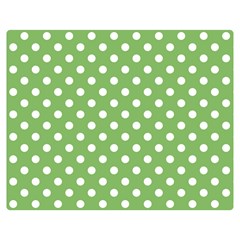 Polka Dots 60 x50  Blanket Back