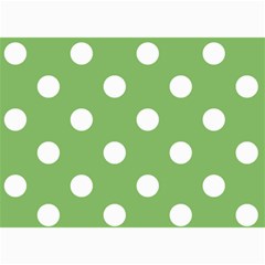 Polka Dots 7 x5  Photo Card - 2