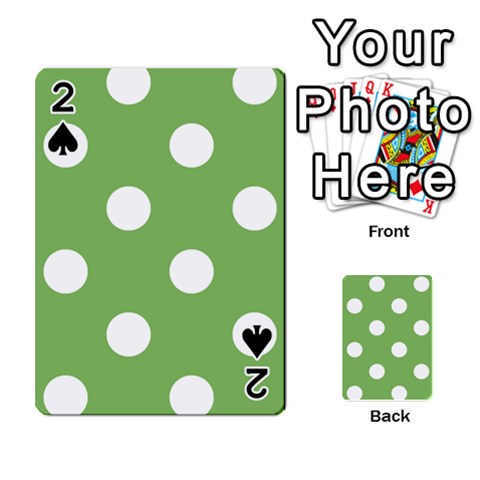 Polka Dots Front - Spade2