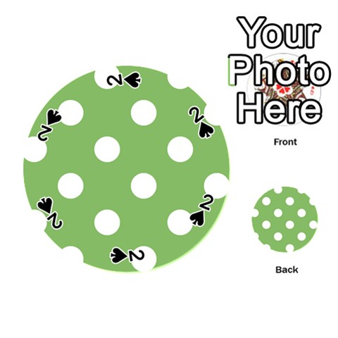 Polka Dots Front - Spade2