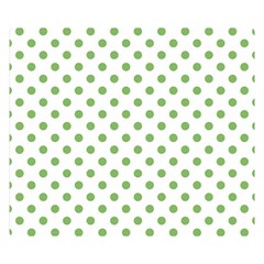Polka Dots 50 x40  Blanket Back