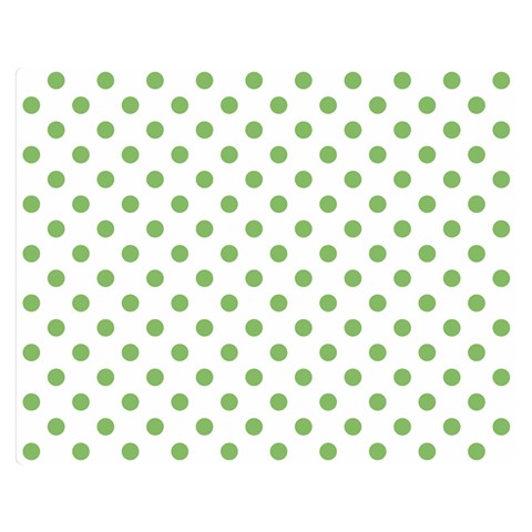 Polka Dots 60 x50  Blanket Front