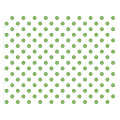 Polka Dots 60 x50  Blanket Back