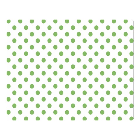 Polka Dots 80 x60  Blanket Front