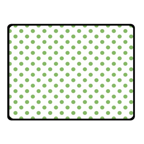 Polka Dots 45 x34  Blanket Front