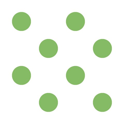 Polka Dots 3.75 x3.75  Memopad