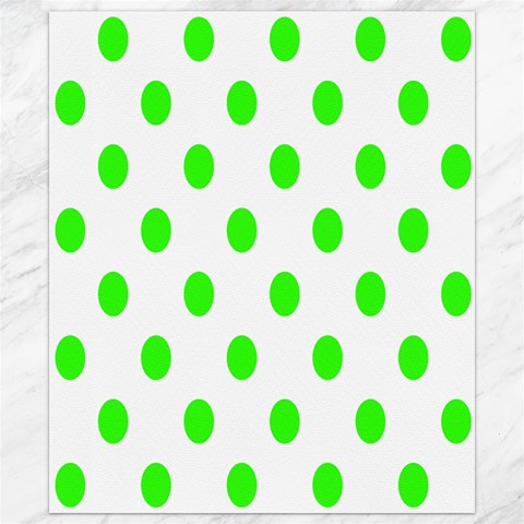 Polka Dots 8.15 x9.66  Canvas - 1