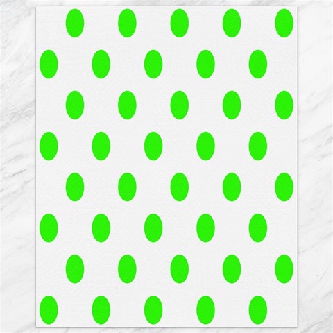 Polka Dots 10.95 x13.48  Canvas - 1