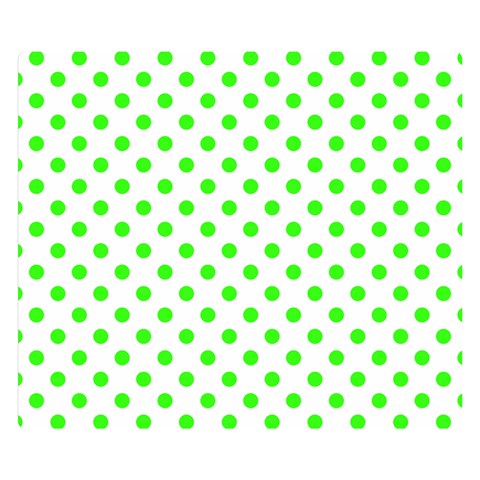 Polka Dots 50 x40  Blanket Front