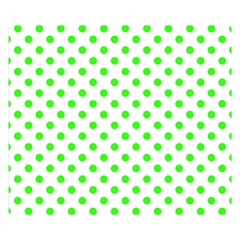 Polka Dots 50 x40  Blanket Back