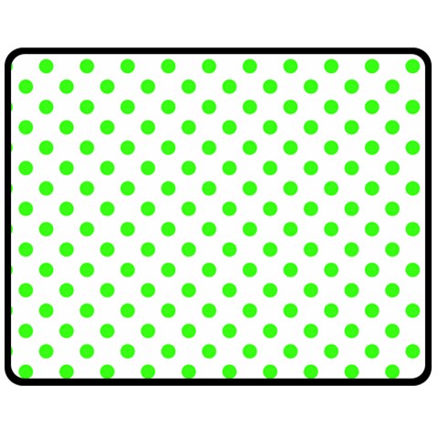 Polka Dots 60 x50  Blanket Front