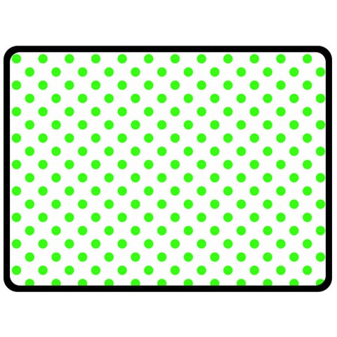 Polka Dots 80 x60  Blanket Front