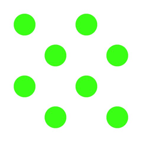 Polka Dots 3.75 x3.75  Memopad