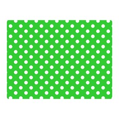 Polka Dots 35 x27  Blanket Front