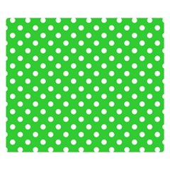 Polka Dots 50 x40  Blanket Back