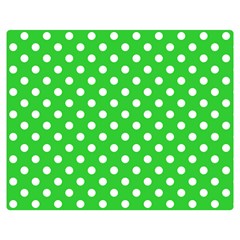 Polka Dots 60 x50  Blanket Back