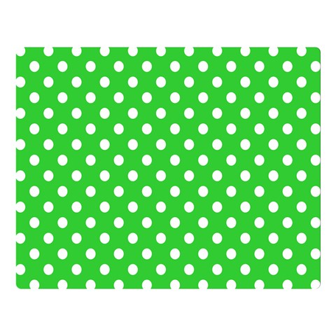 Polka Dots 80 x60  Blanket Front