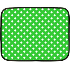 Polka Dots 35 x27  Blanket Back
