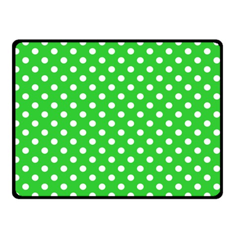 Polka Dots 45 x34  Blanket Front