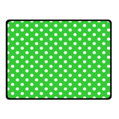Polka Dots 45 x34  Blanket Back