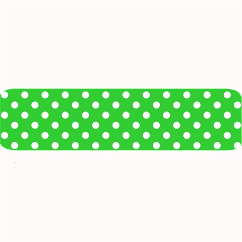 Polka Dots 32 x8.5  Bar Mat