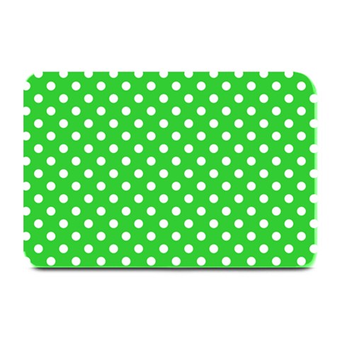 Polka Dots 18 x12  Plate Mat