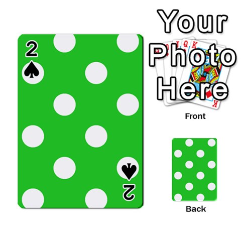 Polka Dots Front - Spade2
