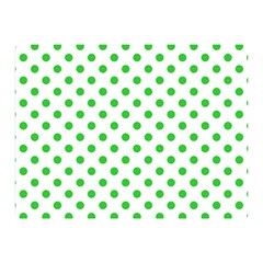 Polka Dots 35 x27  Blanket Back