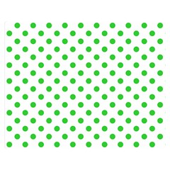 Polka Dots 60 x50  Blanket Back