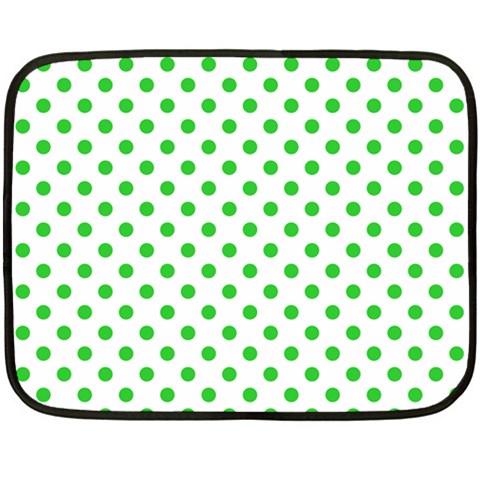 Polka Dots 35 x27  Blanket Back