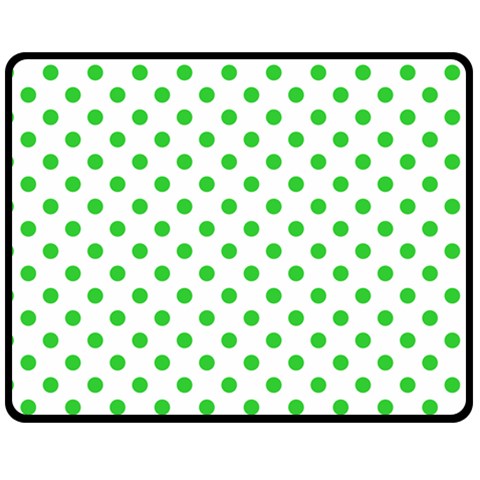 Polka Dots 60 x50  Blanket Front