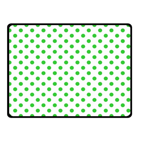 Polka Dots 45 x34  Blanket Front