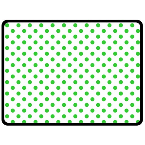 Polka Dots 80 x60  Blanket Front
