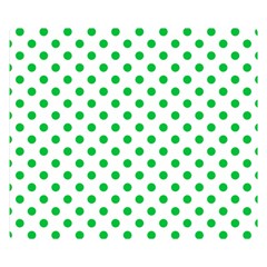 Polka Dots 50 x40  Blanket Back