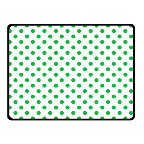 Polka Dots 45 x34  Blanket Front