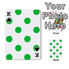 King Polka Dots Front - SpadeK