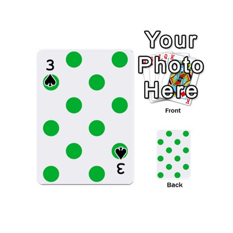 Polka Dots Front - Spade3