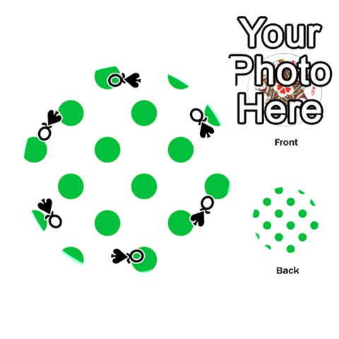 Queen Polka Dots Front - SpadeQ