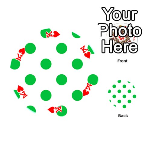 King Polka Dots Front - HeartK
