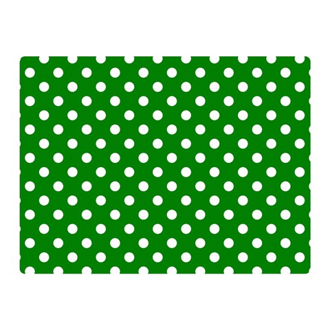Polka Dots 35 x27  Blanket Front