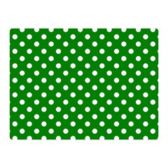 Polka Dots 35 x27  Blanket Back