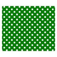 Polka Dots 50 x40  Blanket Front