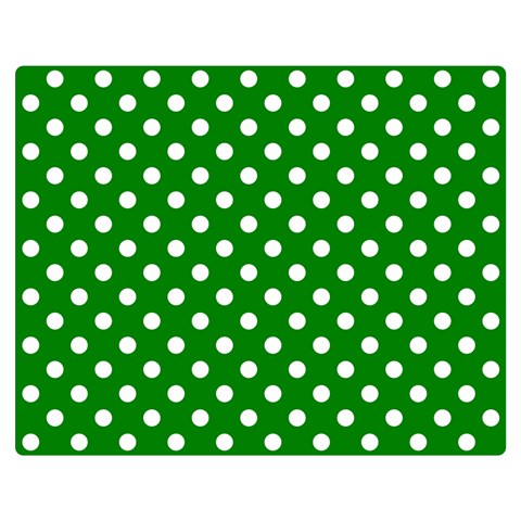 Polka Dots 60 x50  Blanket Front