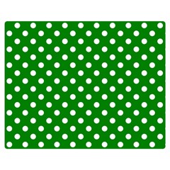 Polka Dots 60 x50  Blanket Back